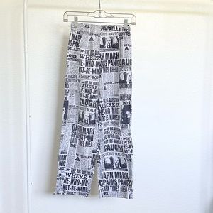 POTTERY BARN TEEN HARRY POTTER PANTS